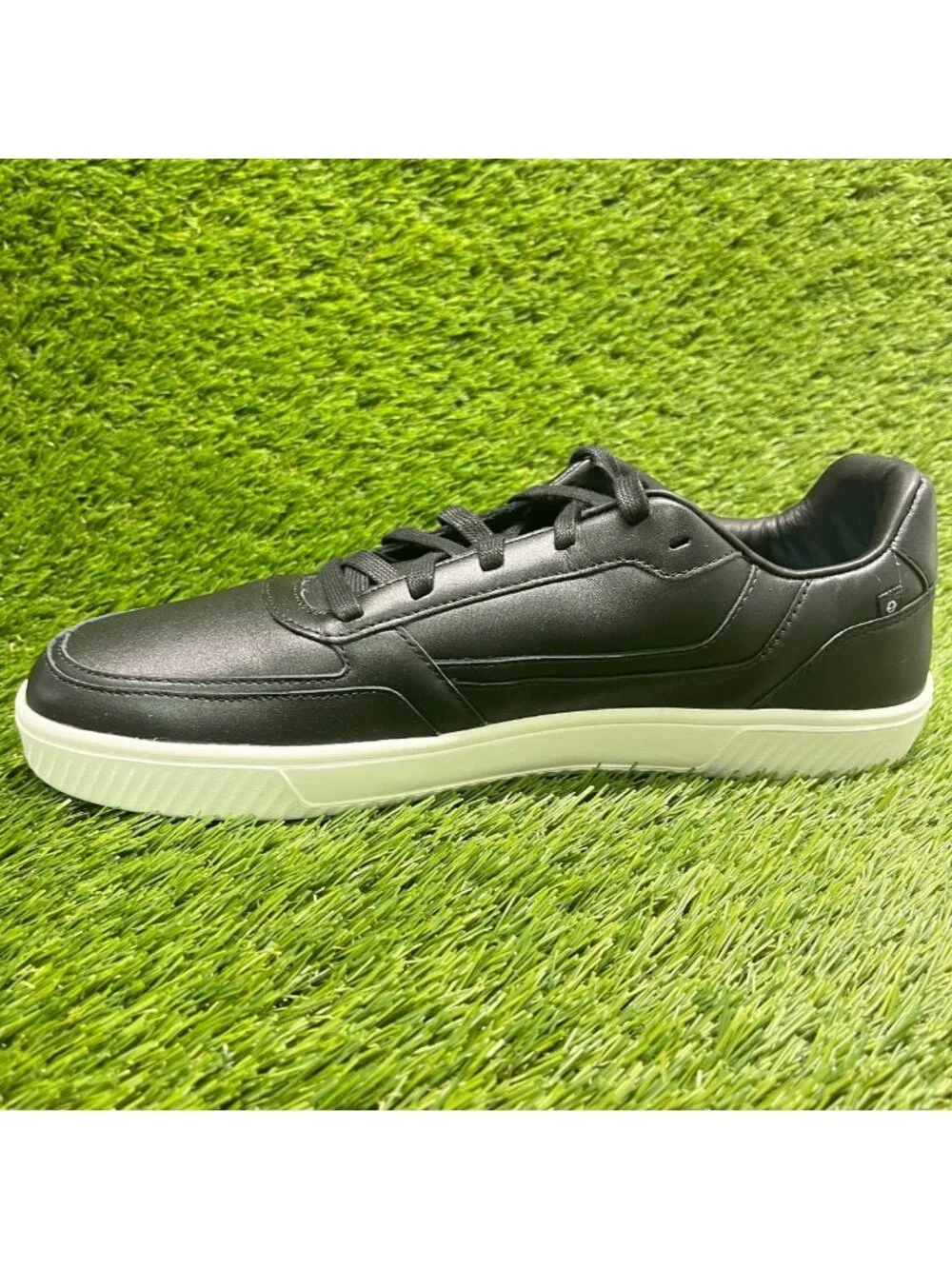 Flux Footwear Adapt Leather Trainer Black Mens Size 11 Athletic Shoes Sneakers